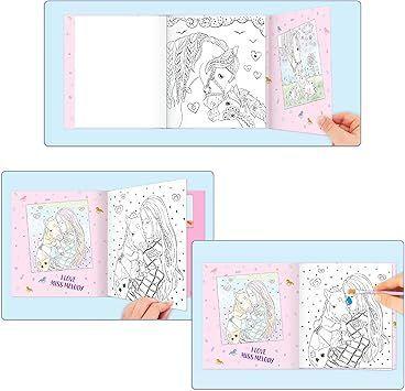 Miss Melody Water Colour Book-5