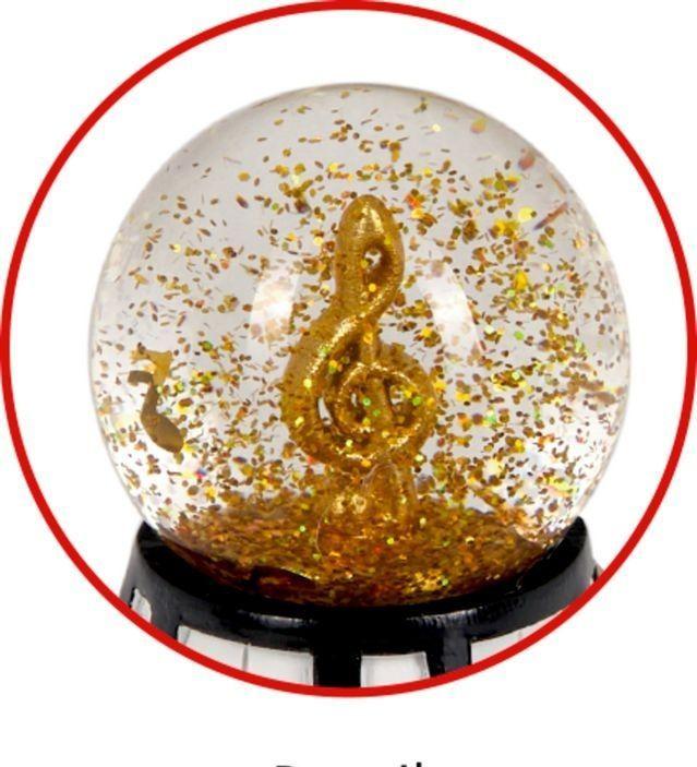 Mini Bola de nieve de vidrio XS de All about music-2