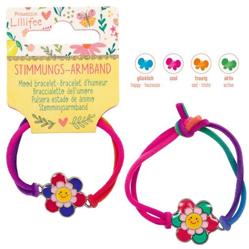 Pulsera colorida del estado de nimo Princesa Lillifee-1