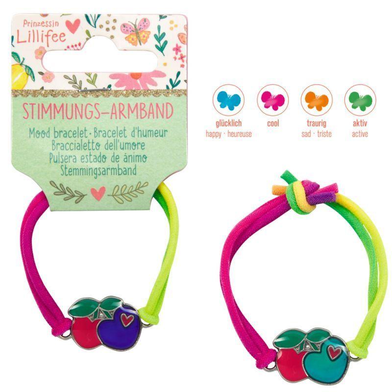 Pulsera colorida del estado de nimo Princesa Lillifee-2