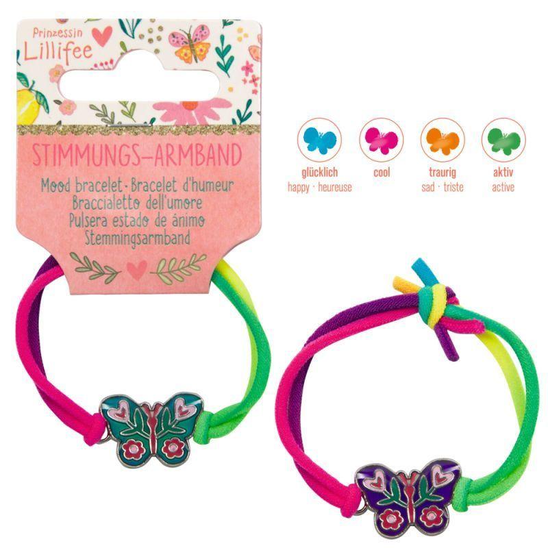 Pulsera colorida del estado de nimo Princesa Lillifee-3