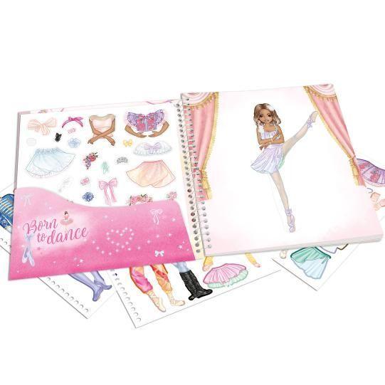 Cuaderno Dress Me Up De Ballet De Topmodel-2