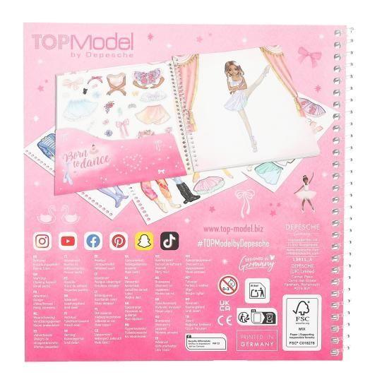 Cuaderno Dress Me Up De Ballet De Topmodel-3