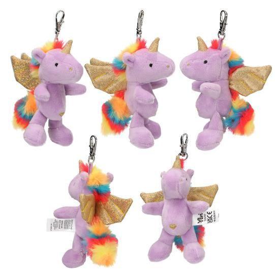 Llavero De Peluche Unicornio Muy Tierno Y Suave Ylvi-4
