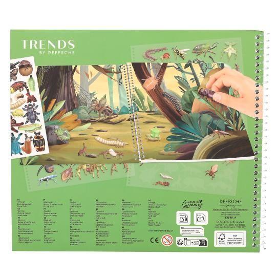 Cuaderno Explorer Stickerworld Con Pegatinas En Relieve-3