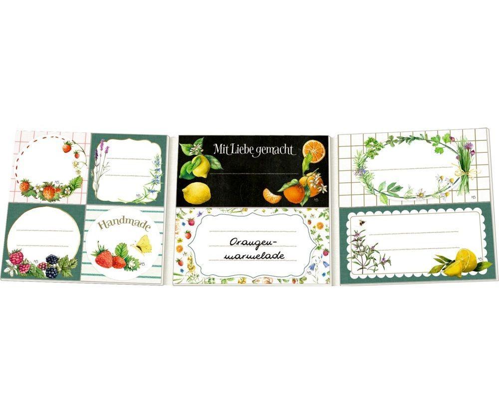 Librito De Etiquetas Para Frascos De Conserva O Regalos-1