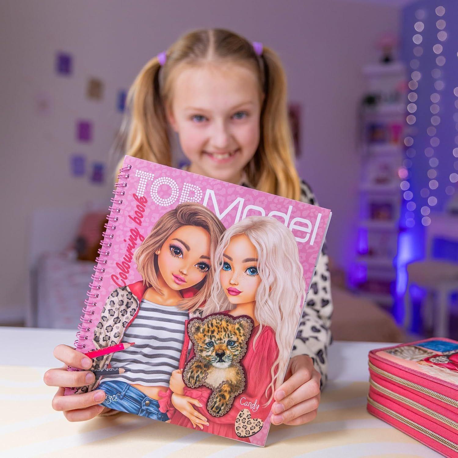 Libro Para Colorear Con 41 P ginas Leoheart Topmodel-3