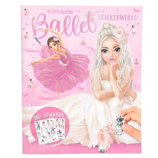 Cuaderno De Ballet Con Mas De 110 Stickers De Topmodel-1