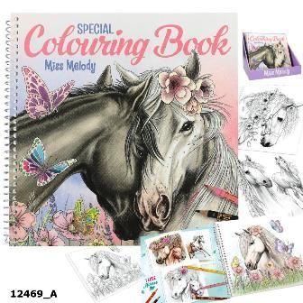 Libro especial para colorear Miss Melody -4