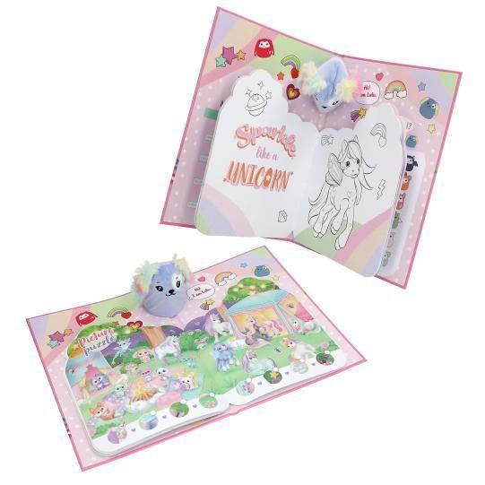 Cuaderno De Colorear Con Dise o De Unicornio Y Peluche Ylvi-2