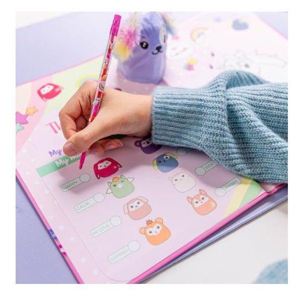 Cuaderno De Colorear Con Dise o De Unicornio Y Peluche Ylvi-4