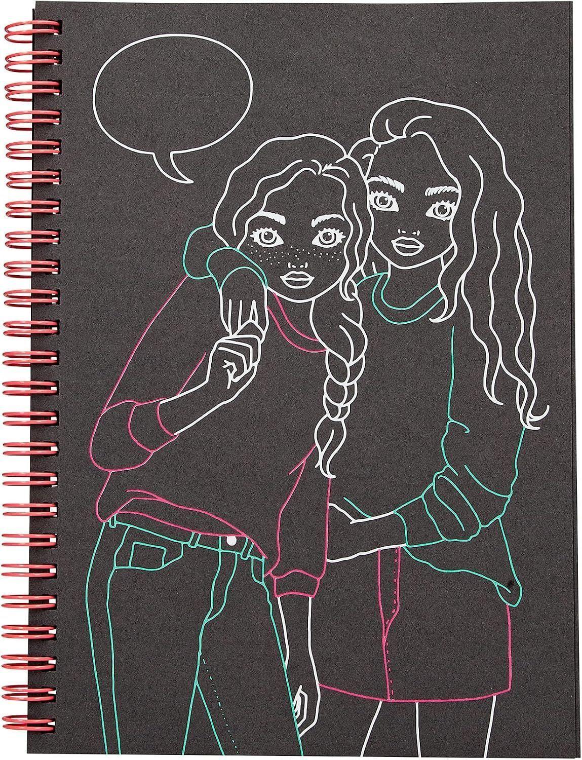 Cuaderno Neon Con 70 Paginas Y Set De Boligrafos Topmodel-2