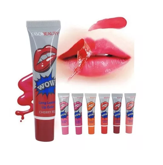 Set De 6 Labiales Tintas De Labios Peel Off 24 Hrs-0
