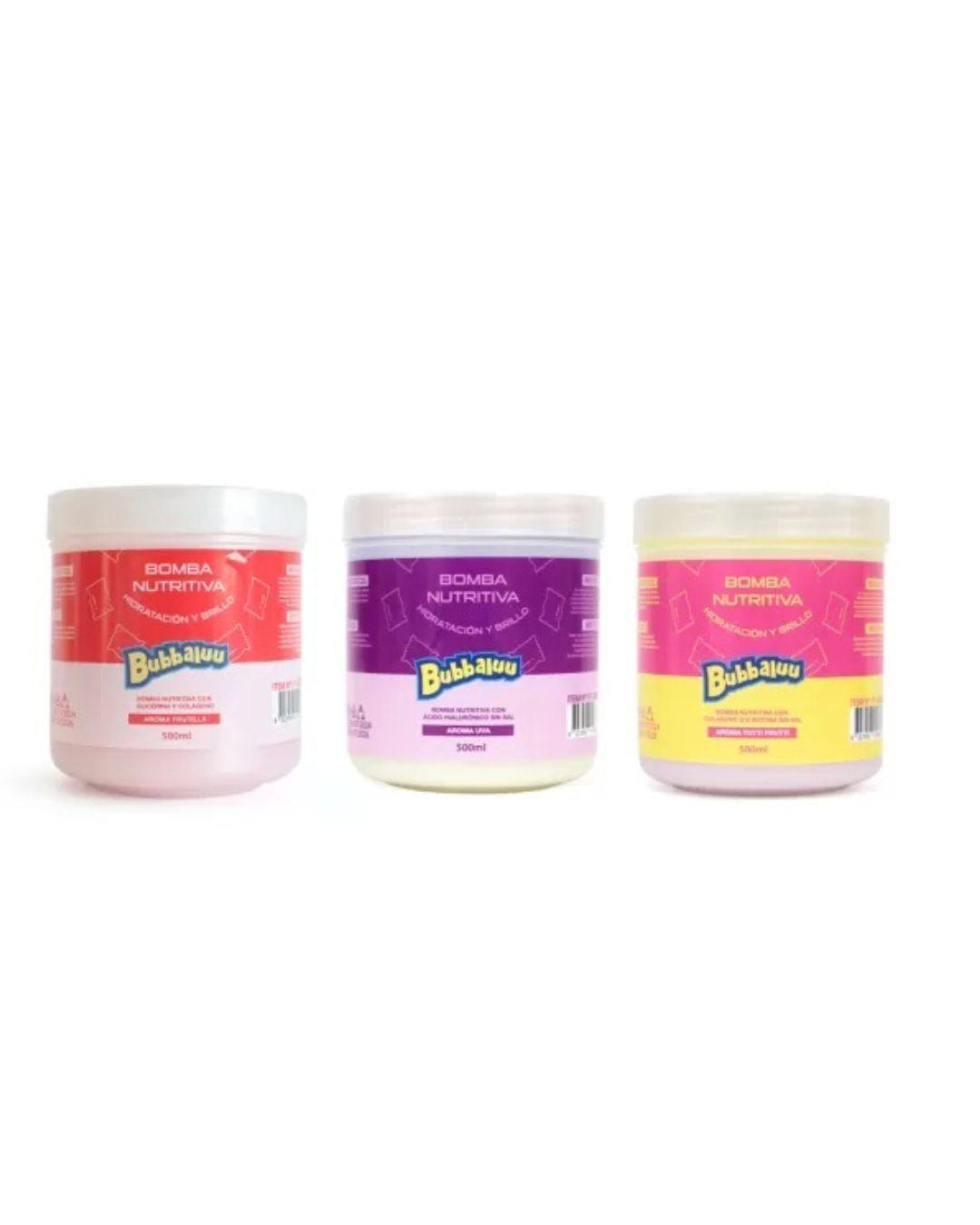 Bomba Nutritiva Bubbaluu Frutilla 500 ml-1