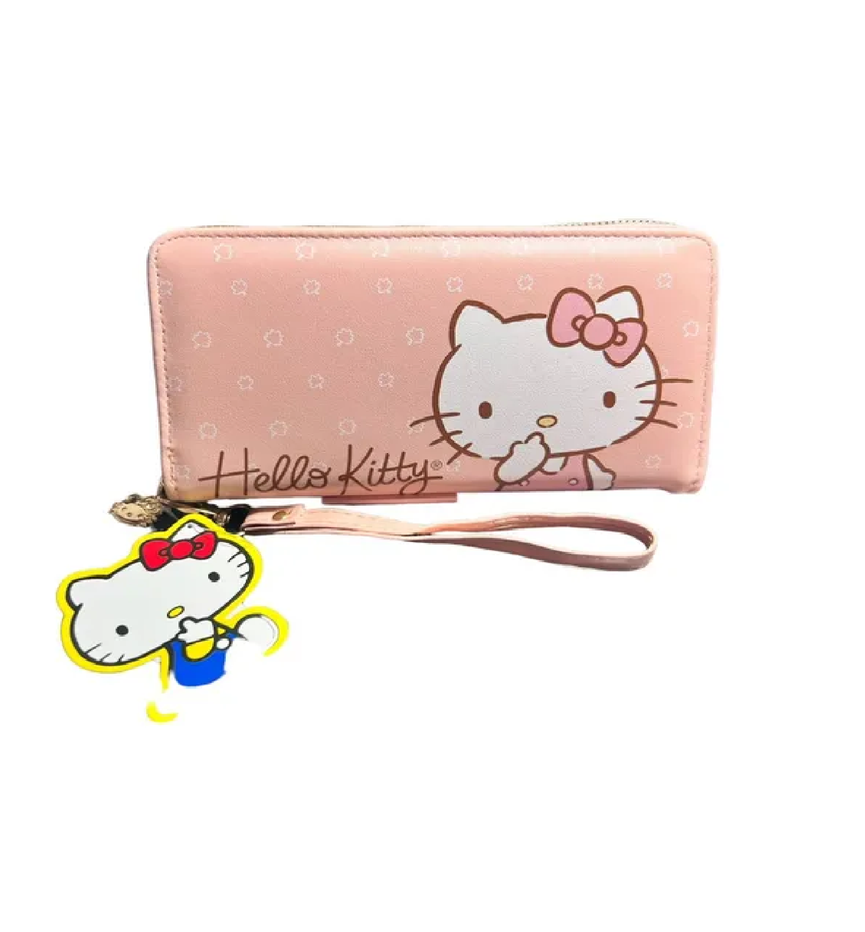 Billetera Hello Kitty beige-0