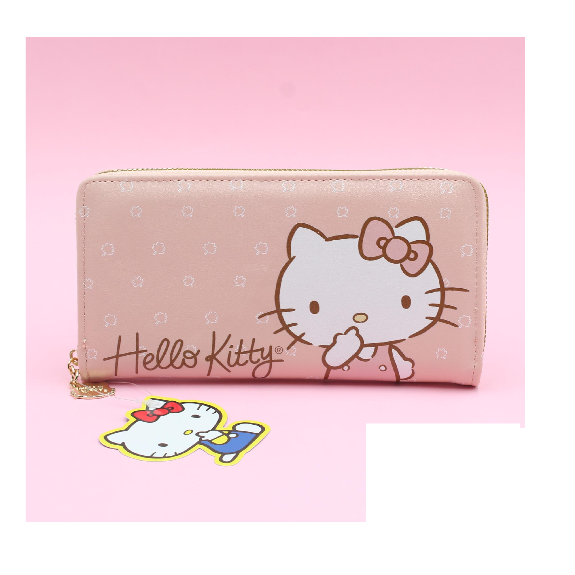 Billetera Hello Kitty beige-1