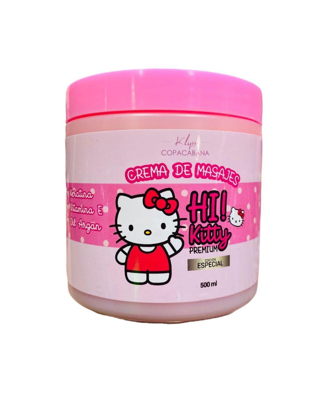 Pack Shampoo Acondicionador Desenredante y crema masajes Hello Kitty-2
