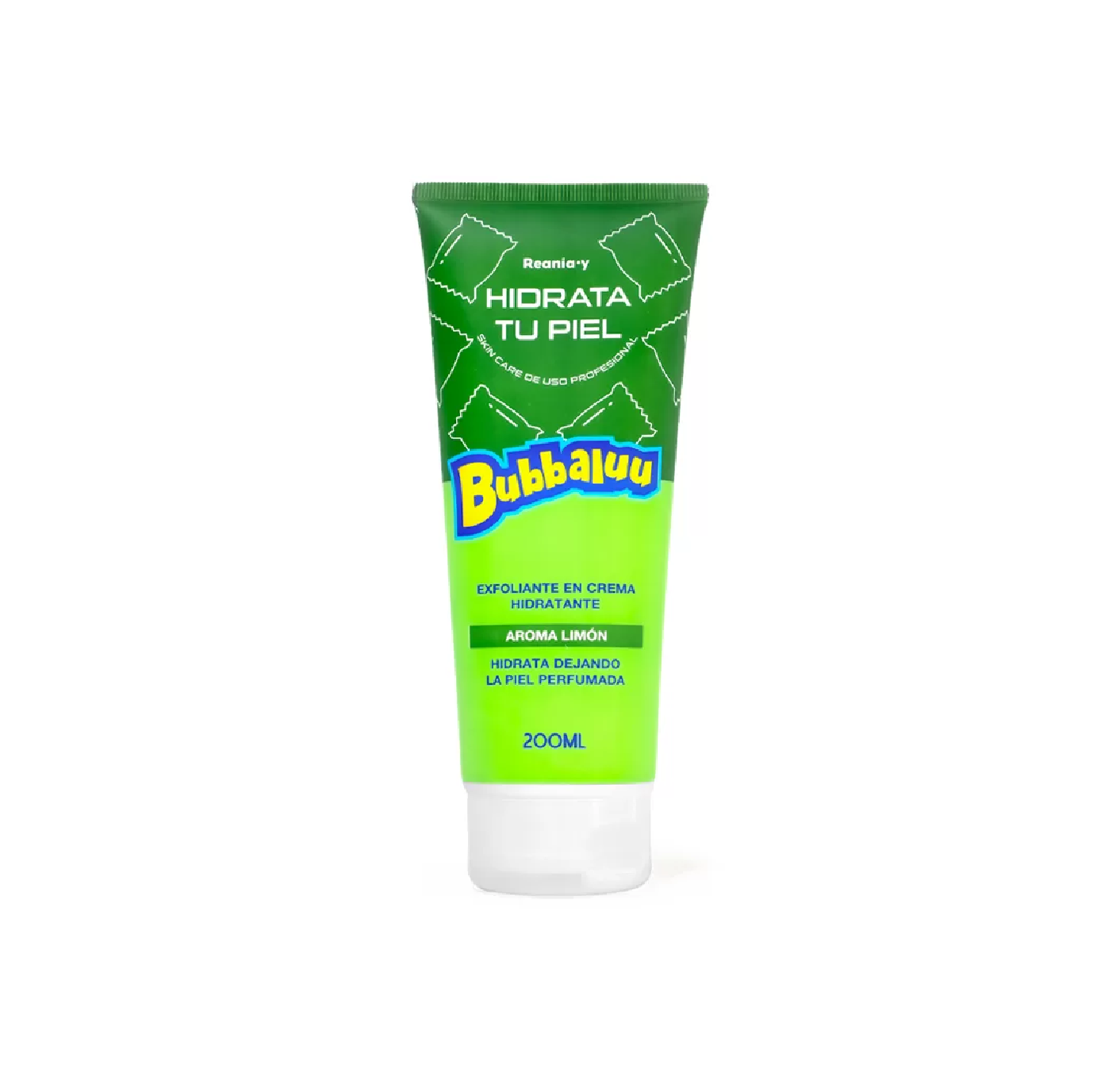 Exfoliante En Crema Hidratante Bubbaluu Limon 200ml-0