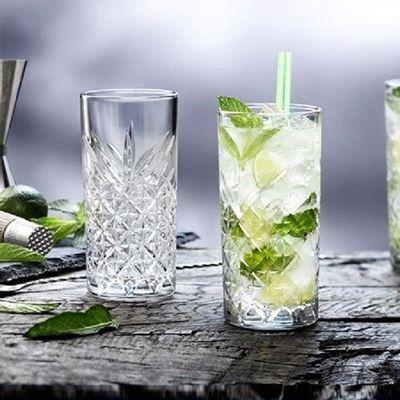 Set De 6 Vasos Vidrio Alto Timeless 450cc-3