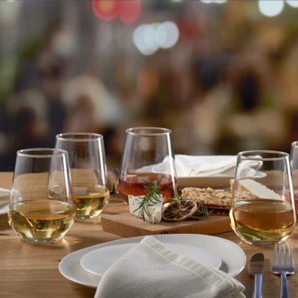 Set De 6 Vasos Vidrio Bajo Allegra 425cc Pasabahce-3