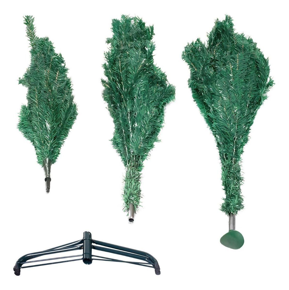Arbol De Navidad 1.90 M Color Verde Jardimex 190 cm 908 ramas-1