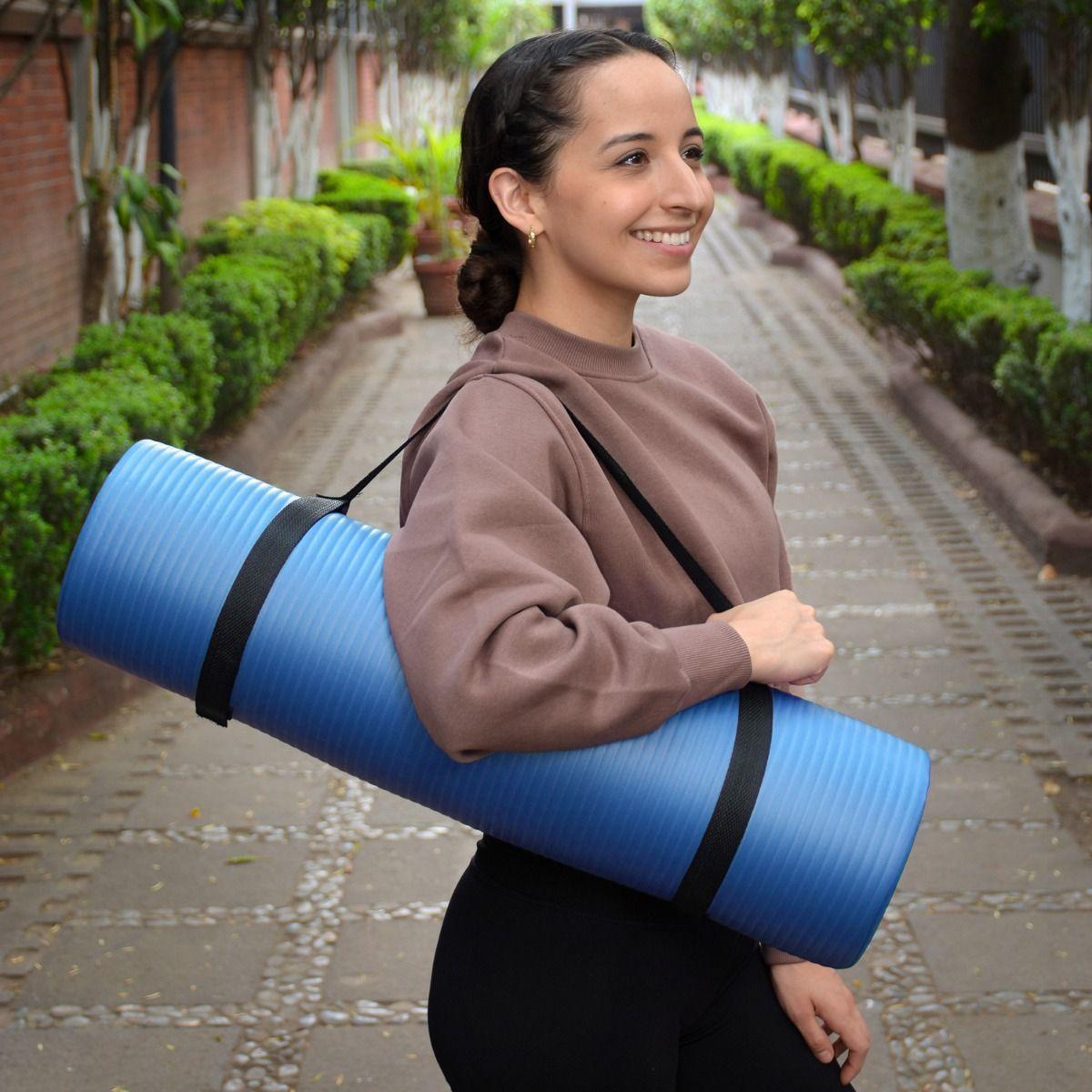 Mat Yoga 10 Mm Alfombra Pilates Extra Grueso-3