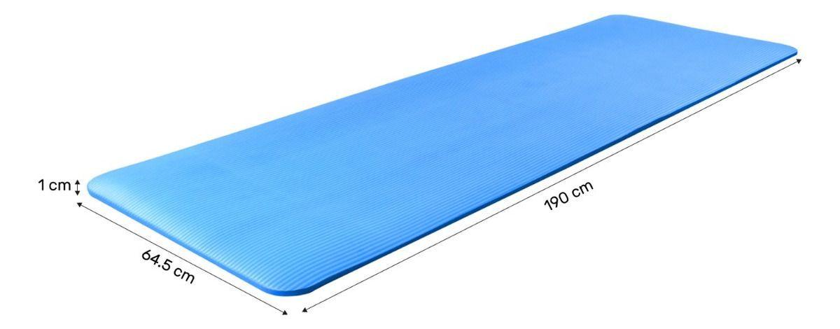 Mat Yoga 10 Mm Alfombra Pilates Extra Grueso-6