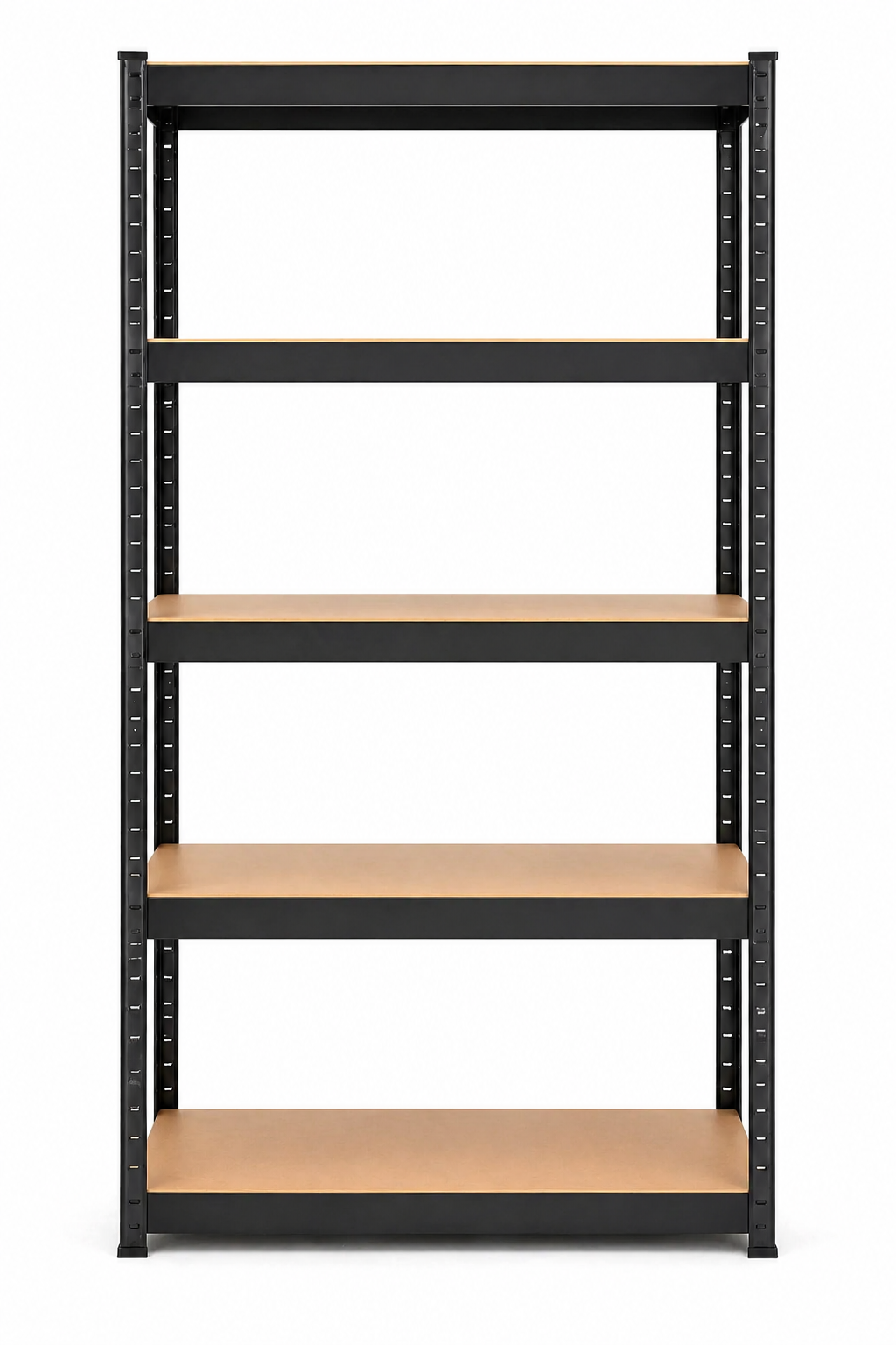 Estante Met lico RackPack 5 Niveles Repisas Caf Perfil Negro 180x90x40 Cm Soporta 180 Kg-2