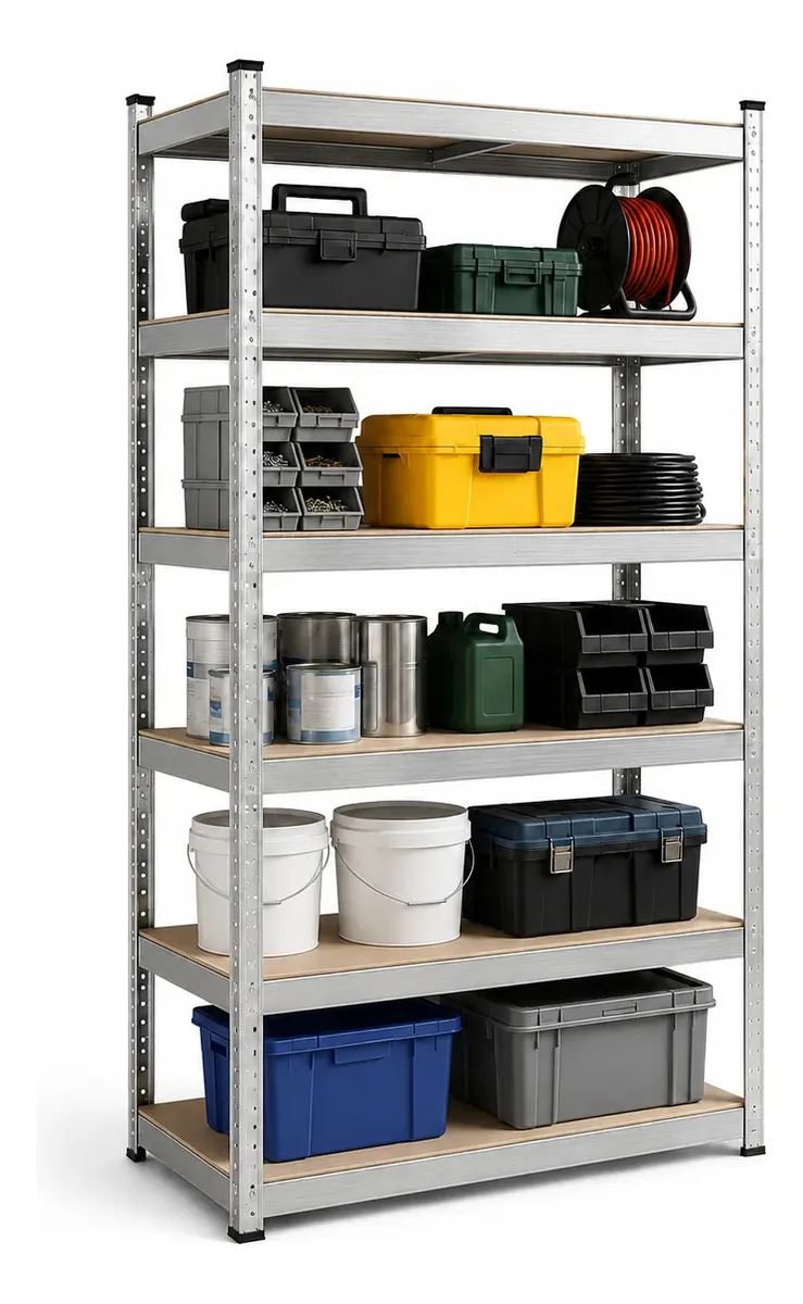 Estante Metalico Anaquel 5 Niveles Repisa Rack 180x39x89 Cm-3