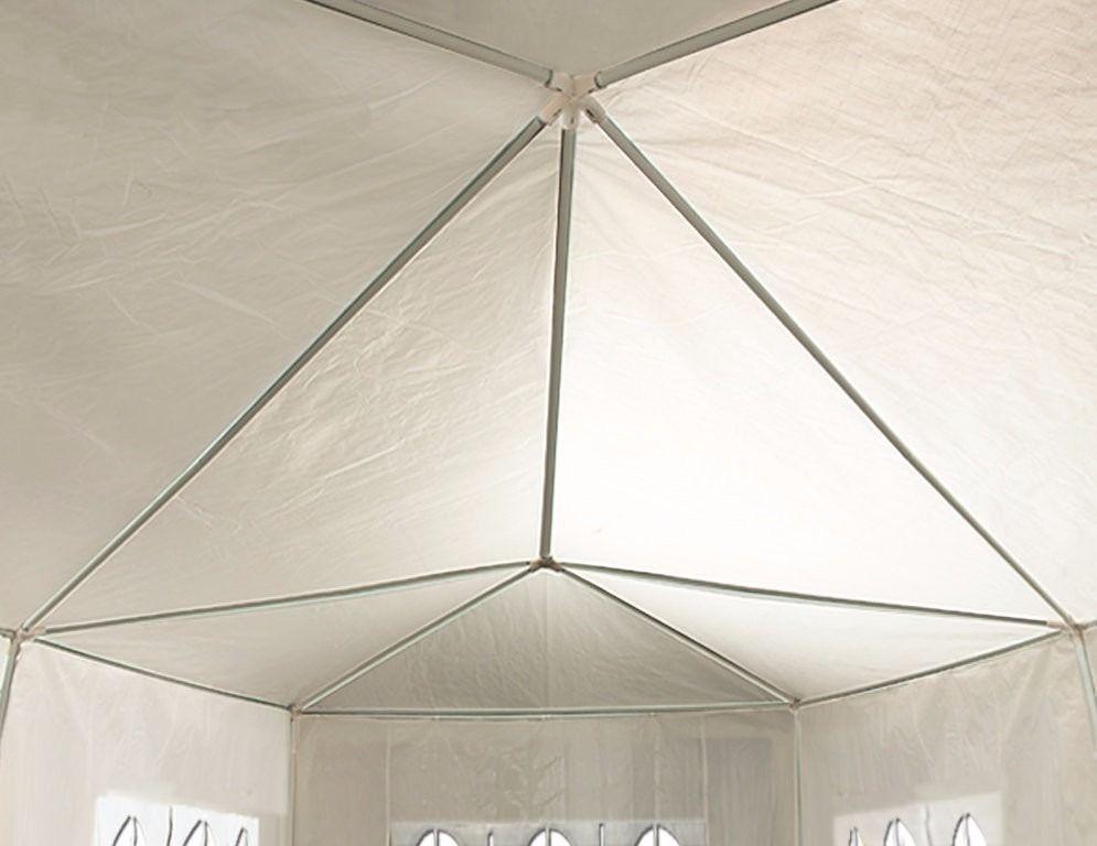 Toldo Plegable 3x6 Para Eventos Blanco Con Paredes-5