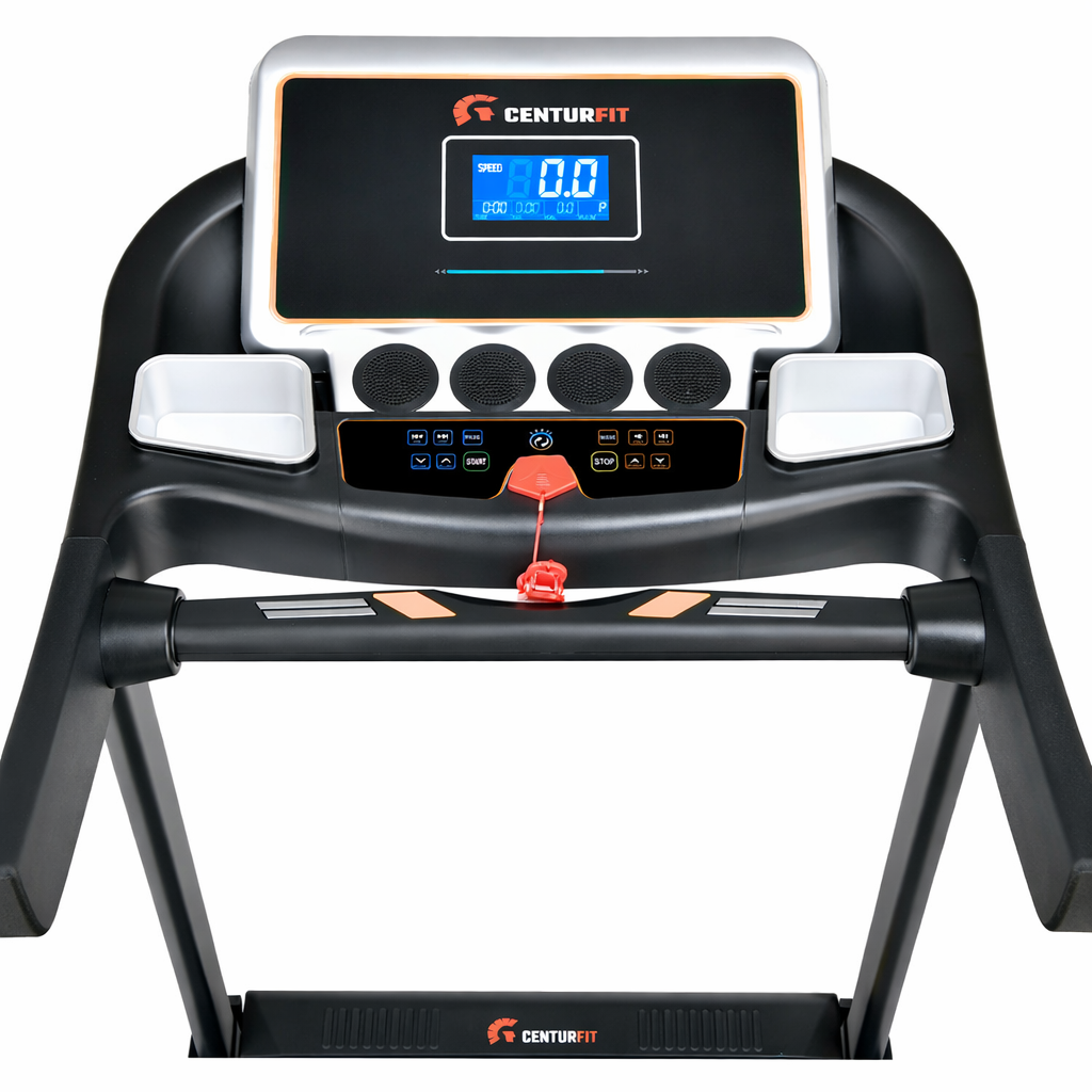 Trotadora Centurfit 16 Km/h 3hp Inclinación 15 Niveles Plegable -3