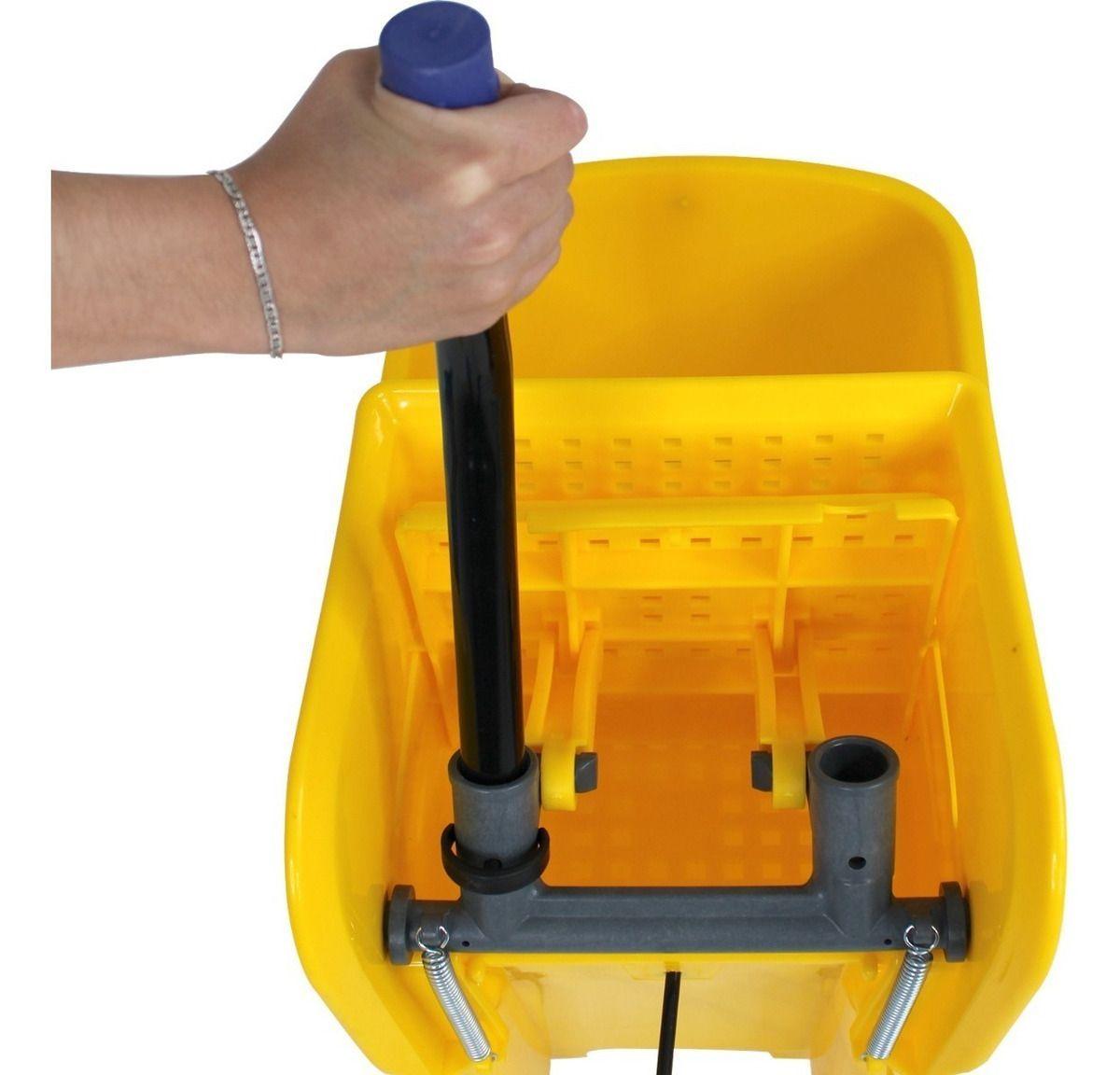 Carro Estrujador De Aseo Mopa 20 Lts Amarillo-0