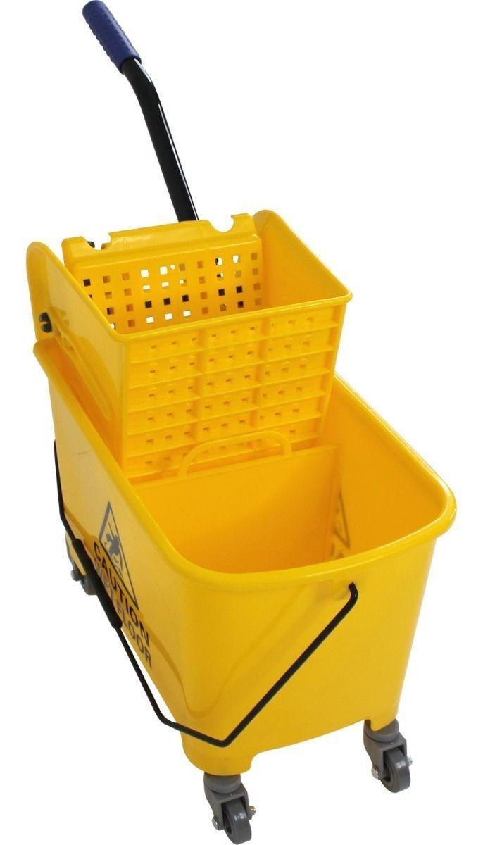 Carro Estrujador De Aseo Mopa 20 Lts Amarillo-2