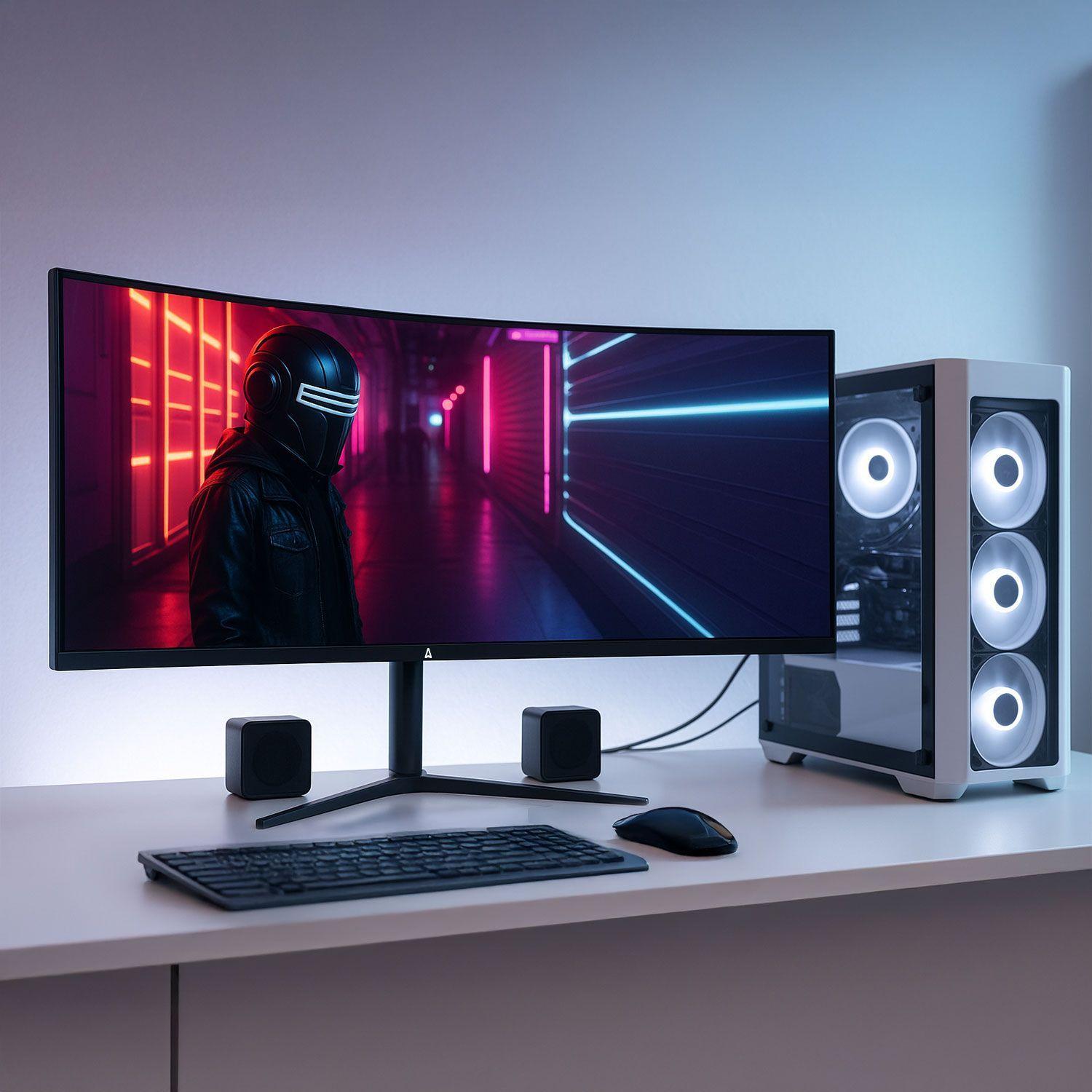 Monitor Gamer Curvo 34 Ultrawide 4k 165hz 1ms Profesional-3