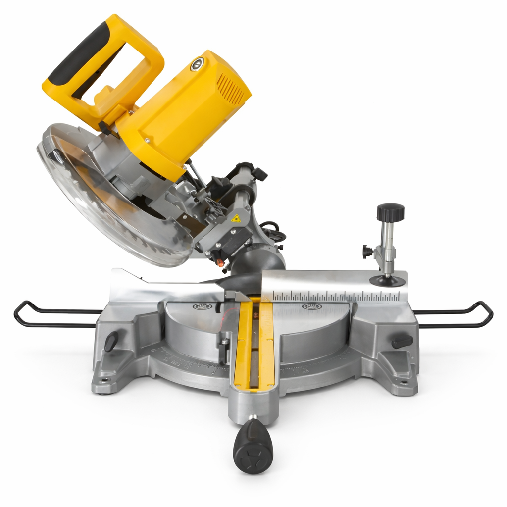 Sierra De Inglete Gutstark 10” 1800W Con Brazo Deslizante Y Láser-1