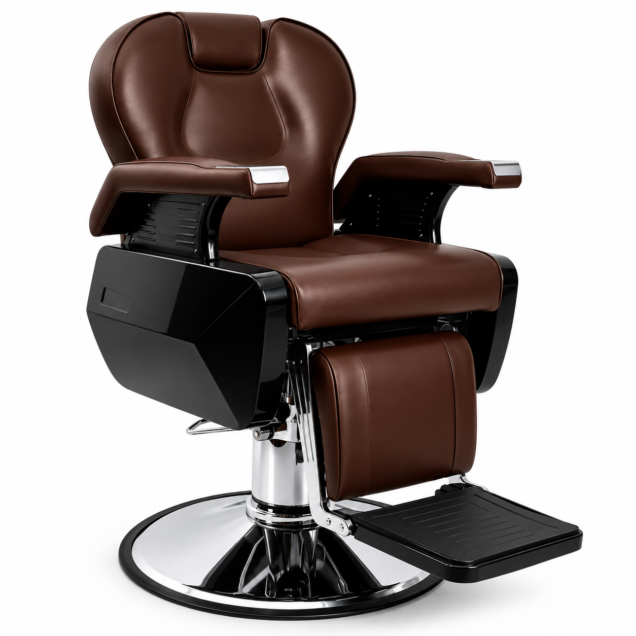 Sillon Barbero Neumatico Nanofort Barberia Peluqueria Spa Cafe-1