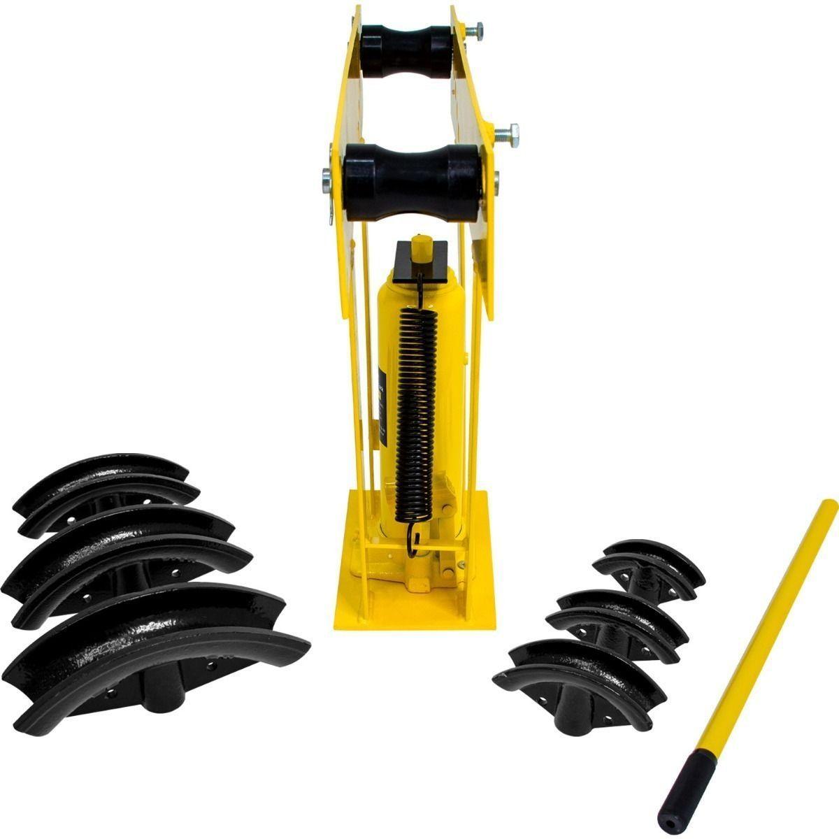 Dobladora Hidraulica Manual De Tubos 12 Ton 1/2" A 2" Gutstark-1