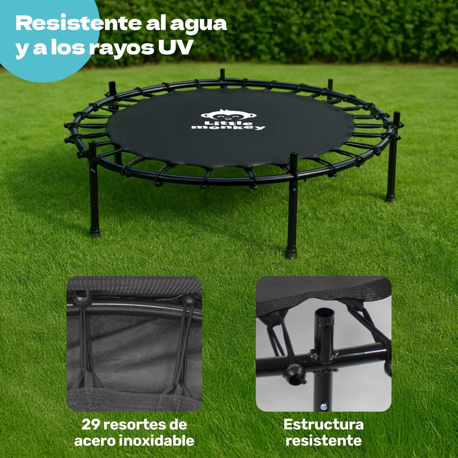Cama Elastica 1.4M Uso Rudo Niños Trampolin Little Monkey -4