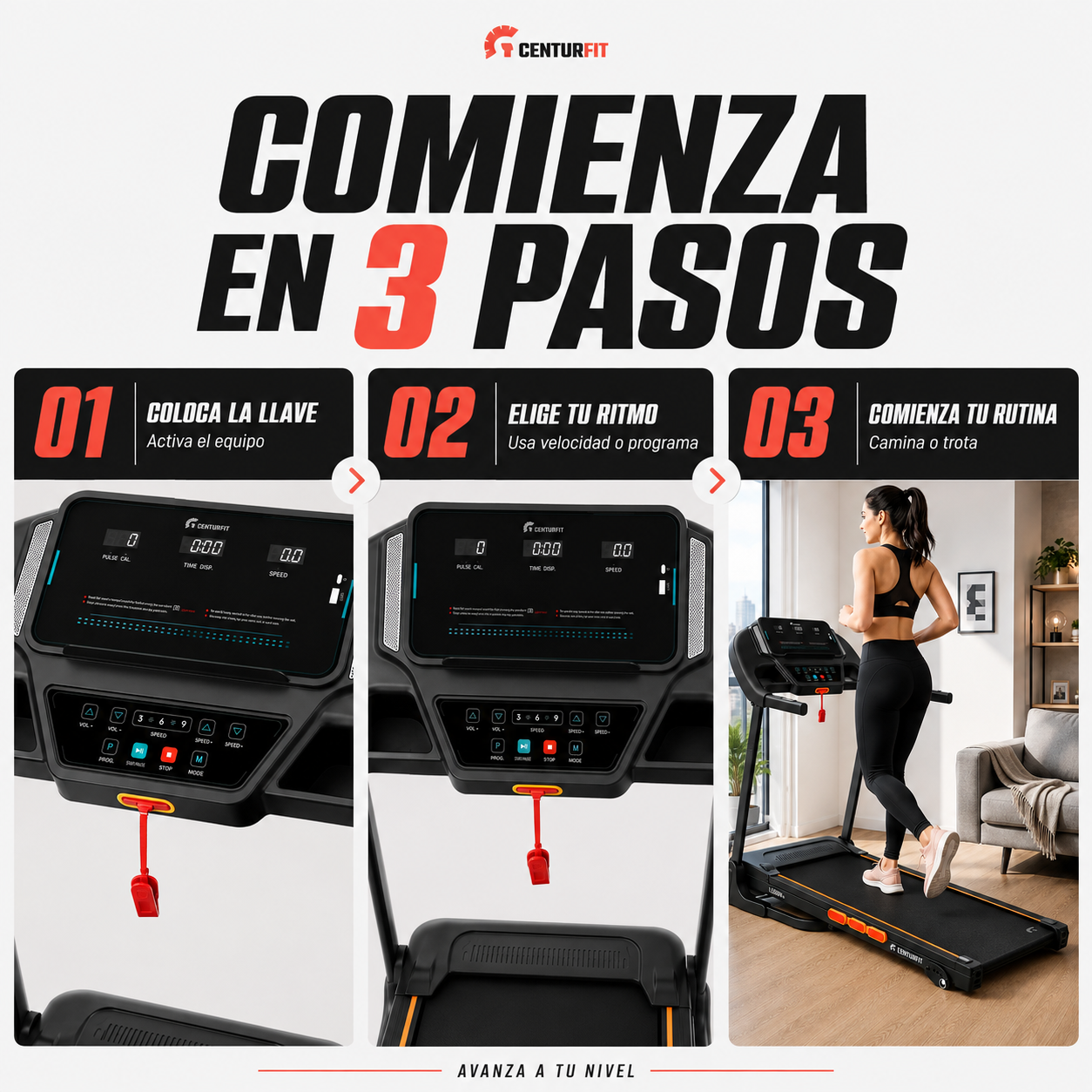 Trotadora El ctrica Plegable 2 5 HP De 12 Km h 12 Programas Bluetooth-4