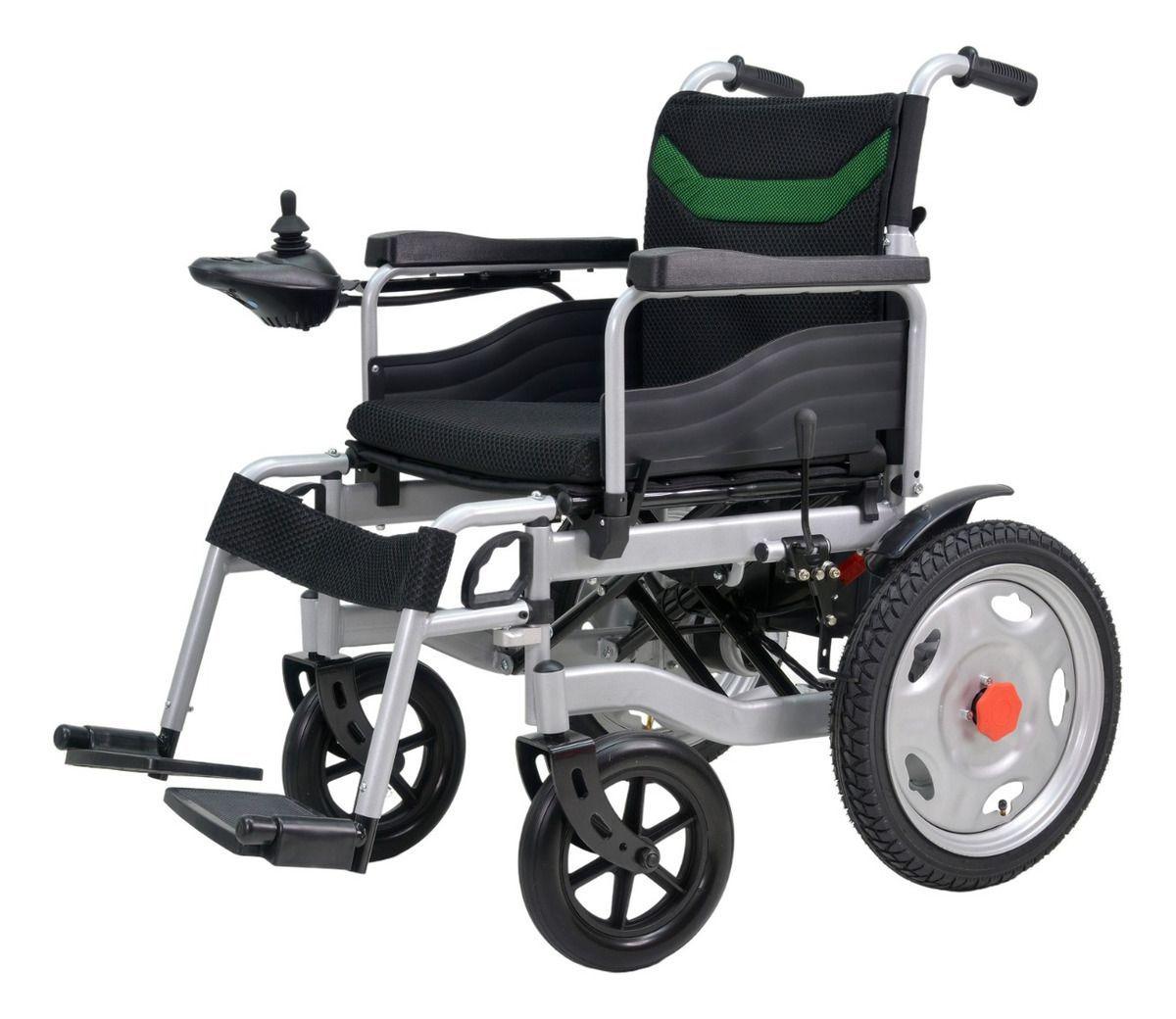 Silla De Ruedas Eléctrica Reforzada 5 Velocidades Joystick-3