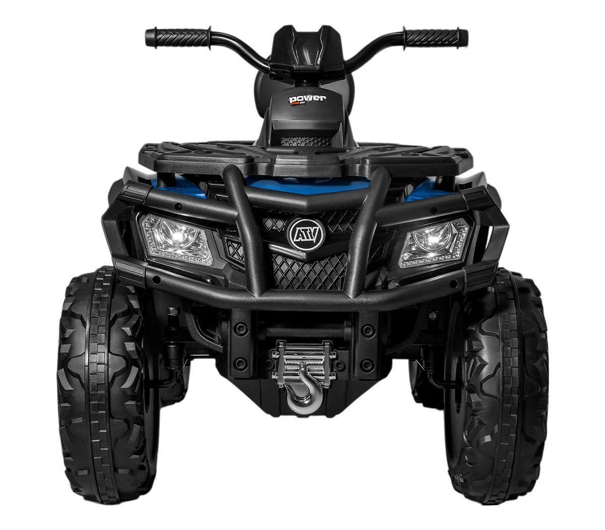 CUATRIMOTO Eléctrica Tanque  Con Lanza Pelotas -2