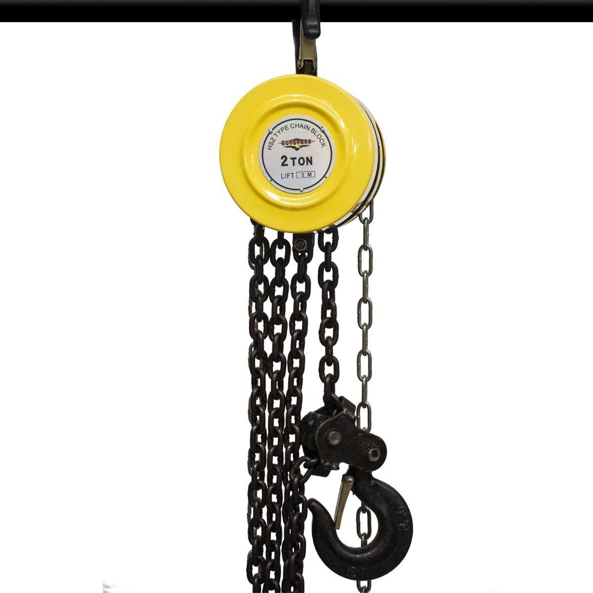 Tecle Manual 2 Toneladas Cadena Con Garrucha 3m-0