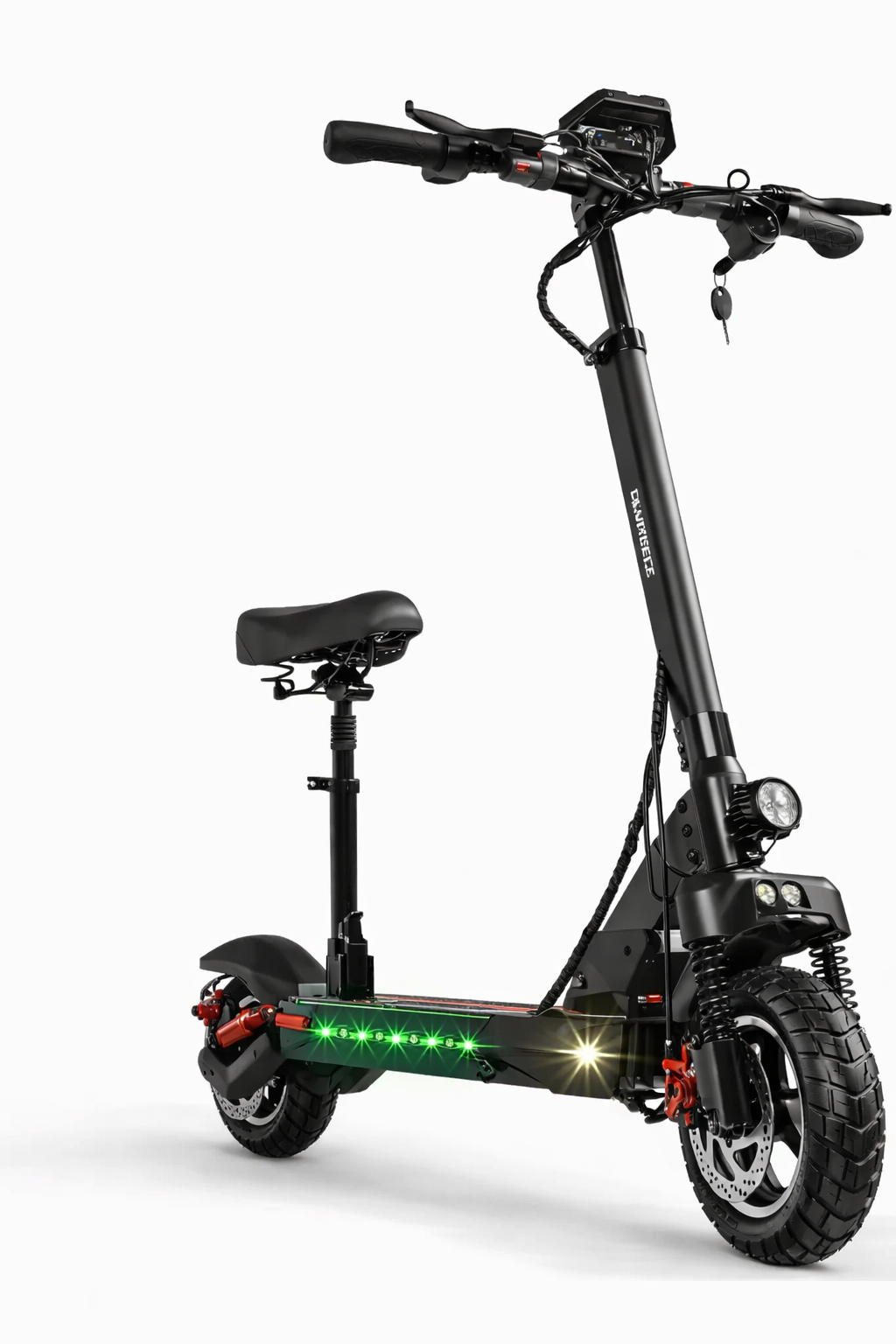 Scooter Eléctrico Centurfit 55 Km/h 40km de Autonomía Negro 1000W Plegable con Asiento-0