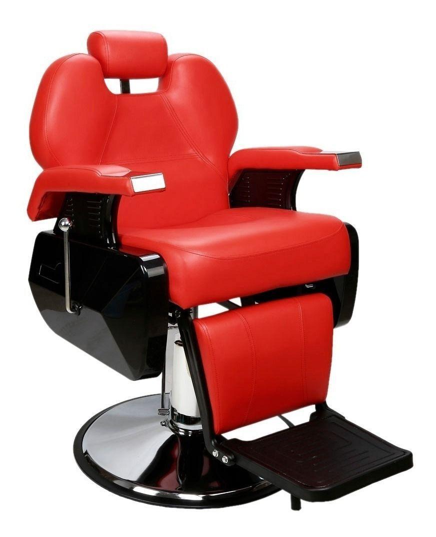 Sillon Barbero Neumatico Nanofort Barberia Peluqueria Spa Negro-1