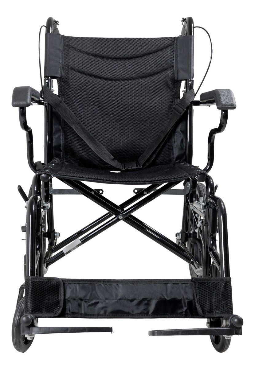 Silla De Ruedas Plegable Estandar C/freno En Agarradera-2