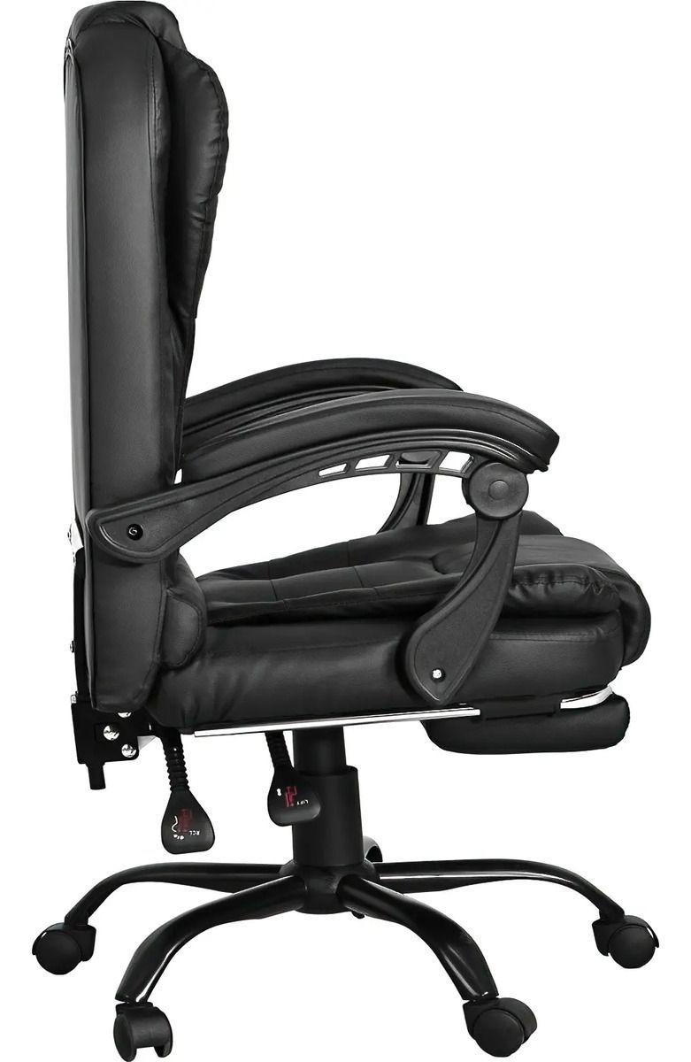 Silla de Escritorio de Oficina Ejecutiva  Giratoria Doble Masaje  o Vinipiel-1