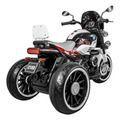 Montable Electrico Motocicleta 12v Niños 2-8 Años Bluetooth Color Blanco-2
