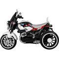 Montable Electrico Motocicleta 12v Niños 2-8 Años Bluetooth Color Blanco-5