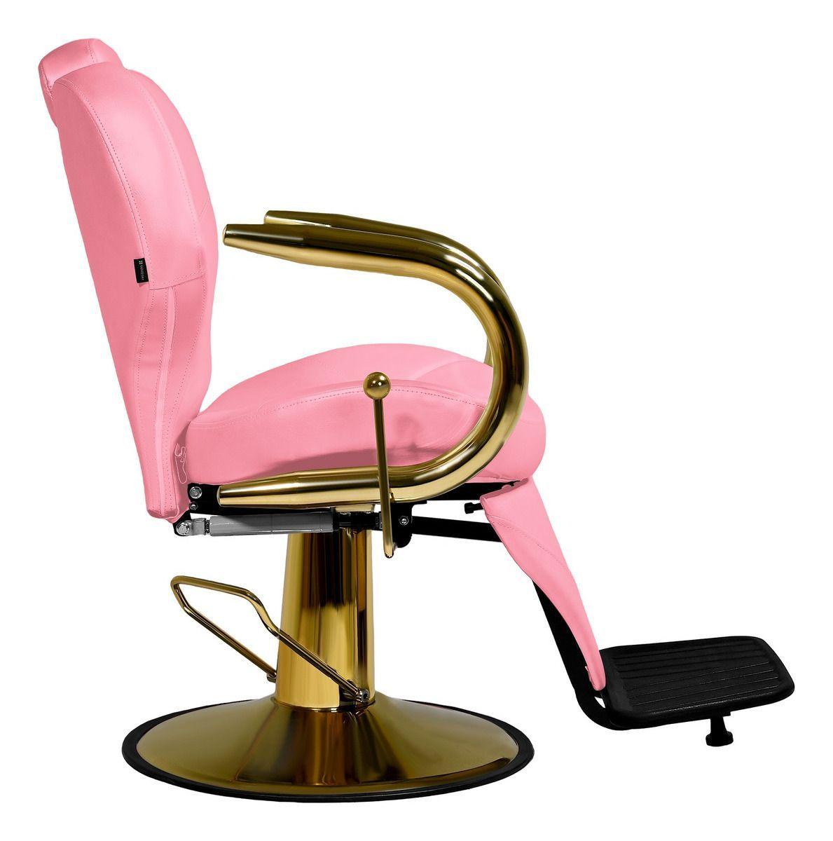 Silla giratoria Reclinable Nanofort Salón Belleza Peluquero-2