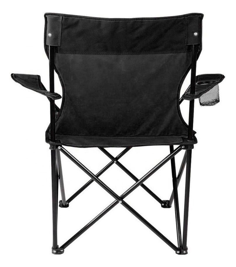 Silla Plegable Con Portavasos Camping Parque Exterior-2